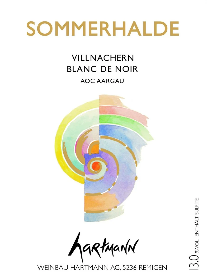 Etikett Sommerhalde Blanc de Noir